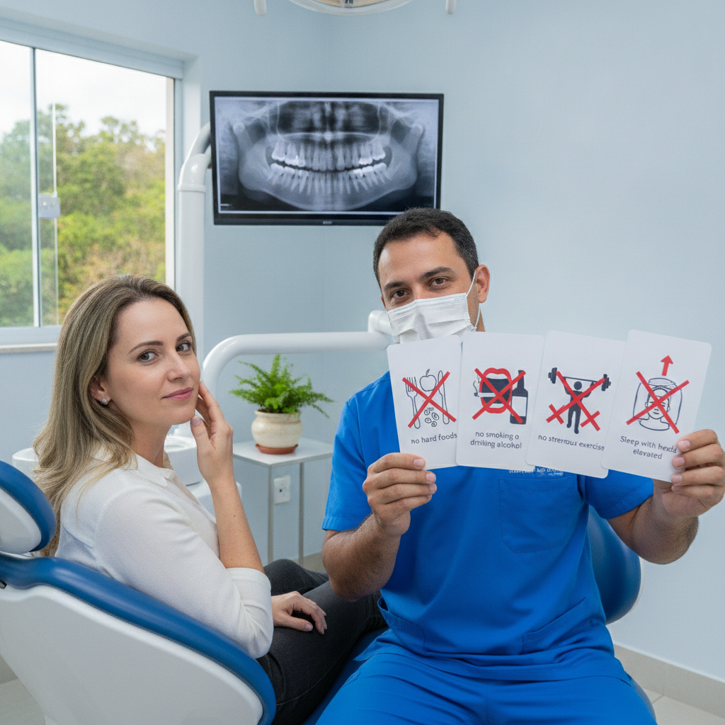 Como Cuidar do Implante Dentário Pós-Cirurgia em Timbó SC