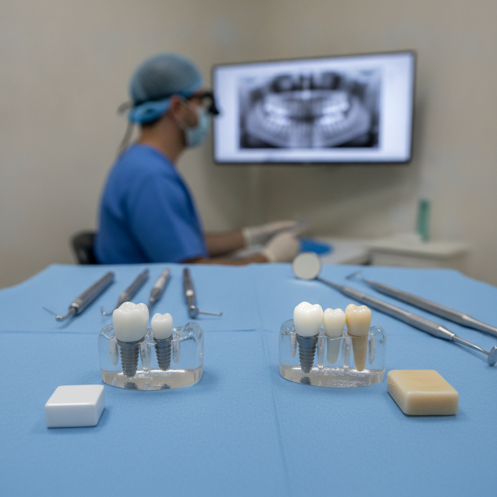 Implante de Porcelana ou Zircônia: Qual o Melhor em Timbó SC?