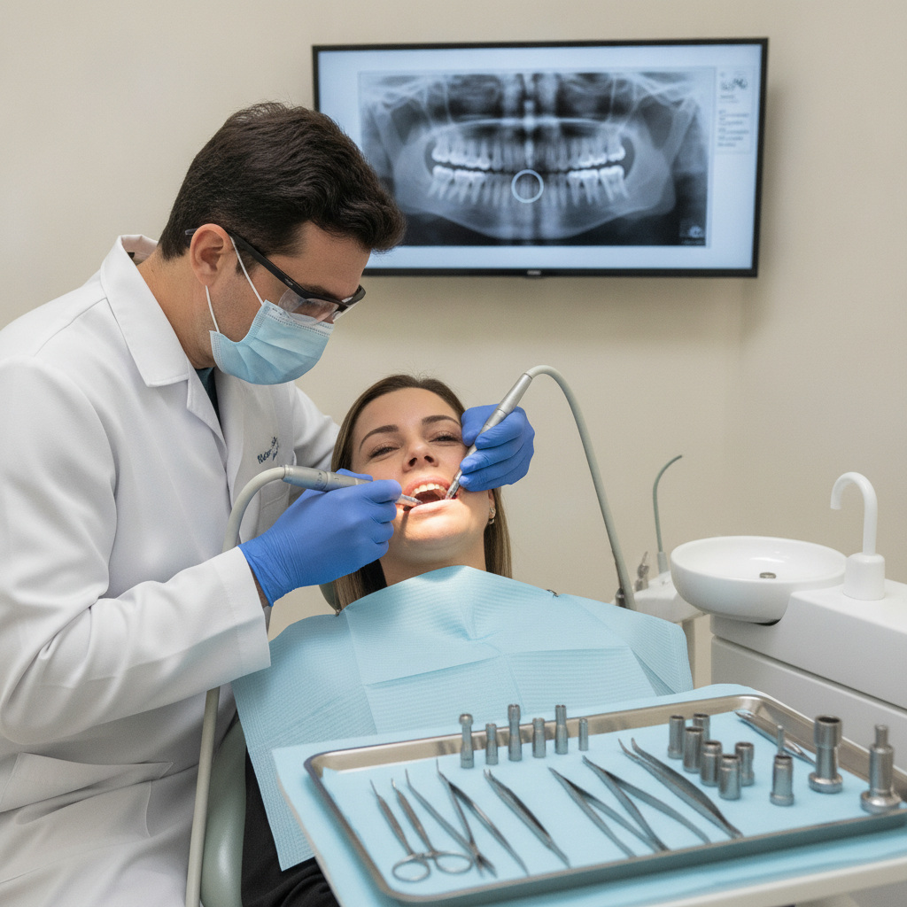 Implante Dentário Dói Durante o Procedimento em Timbó?