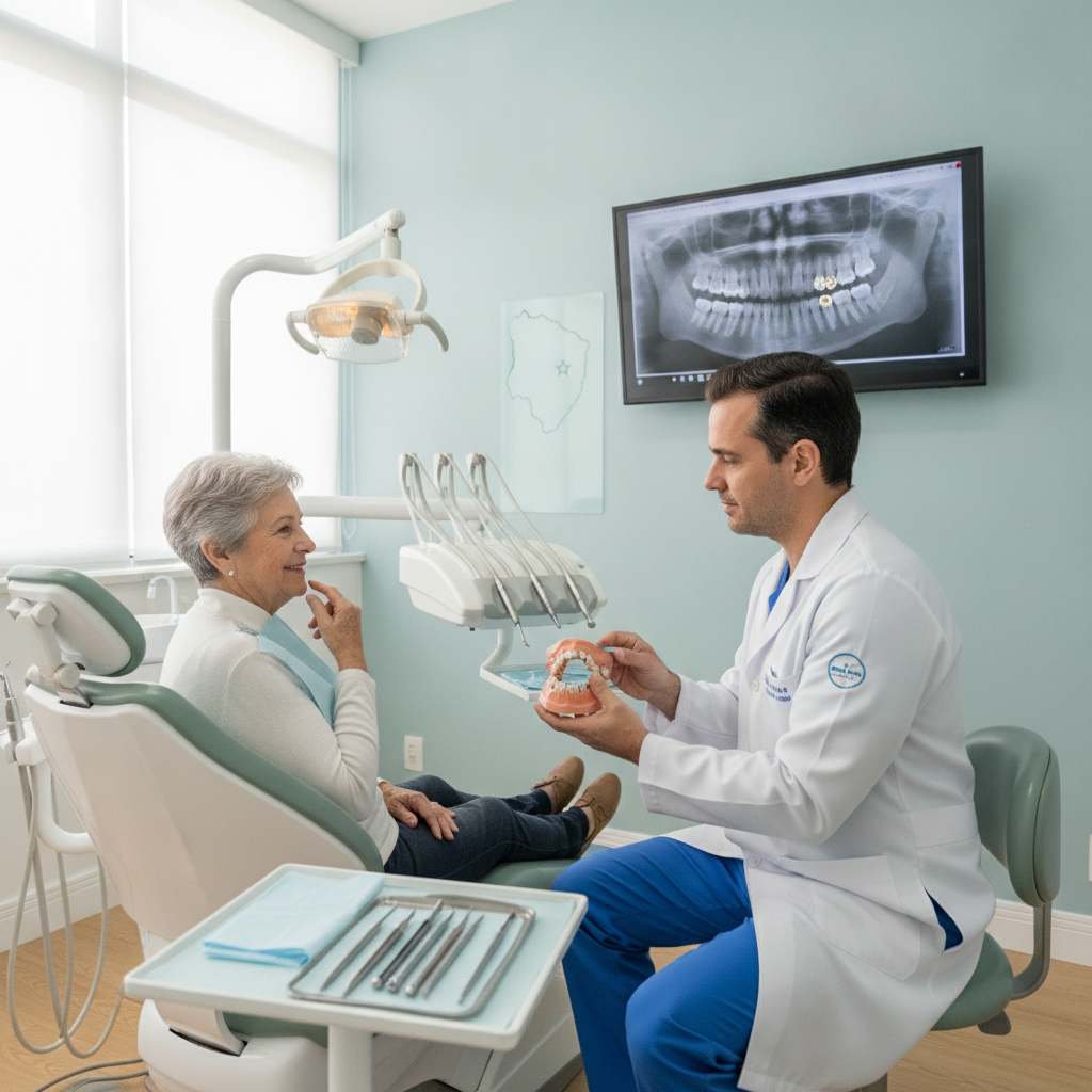 Implante Dentário em Idosos: Pode Fazer em Timbó SC?