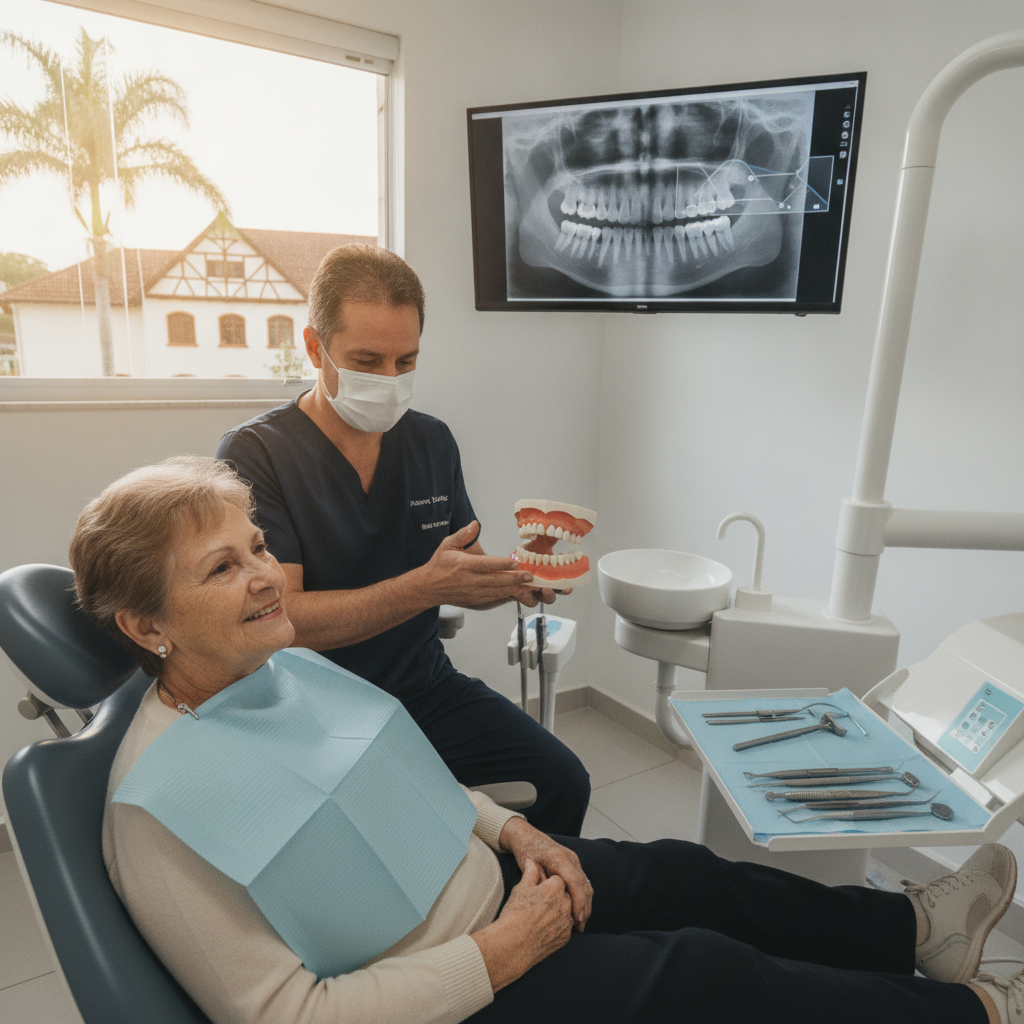Implante Dentário em Idosos: Pode Fazer em Timbó SC?