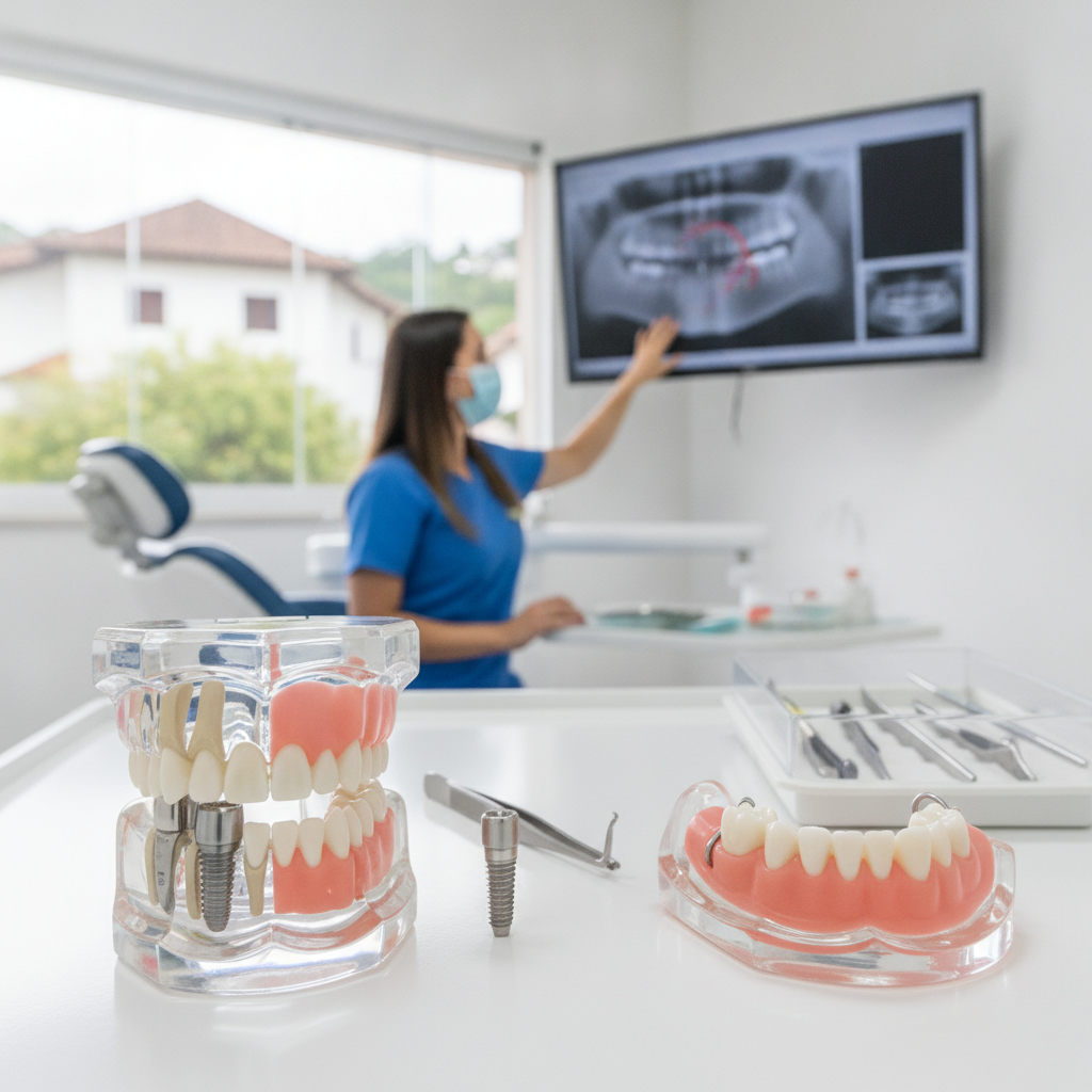 Implante Dentário ou Prótese? Entenda a Diferença em Timbó SC