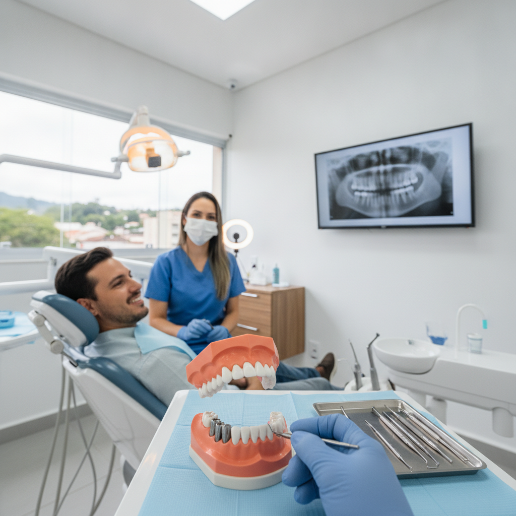 Implante Dentário Superior em Timbó SC: Como Funciona