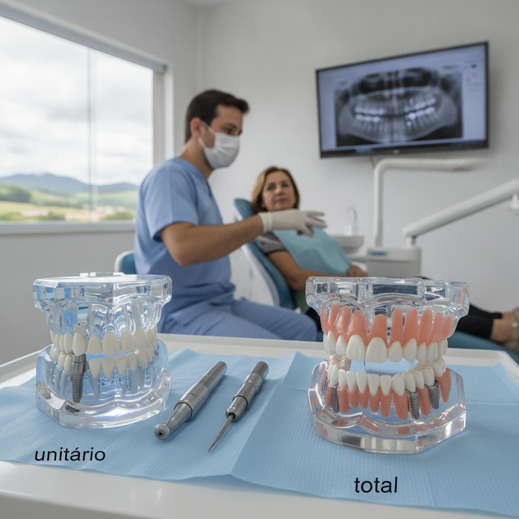 Implante Dentário Unitário ou Total? Saiba Qual Escolher em Timbó SC