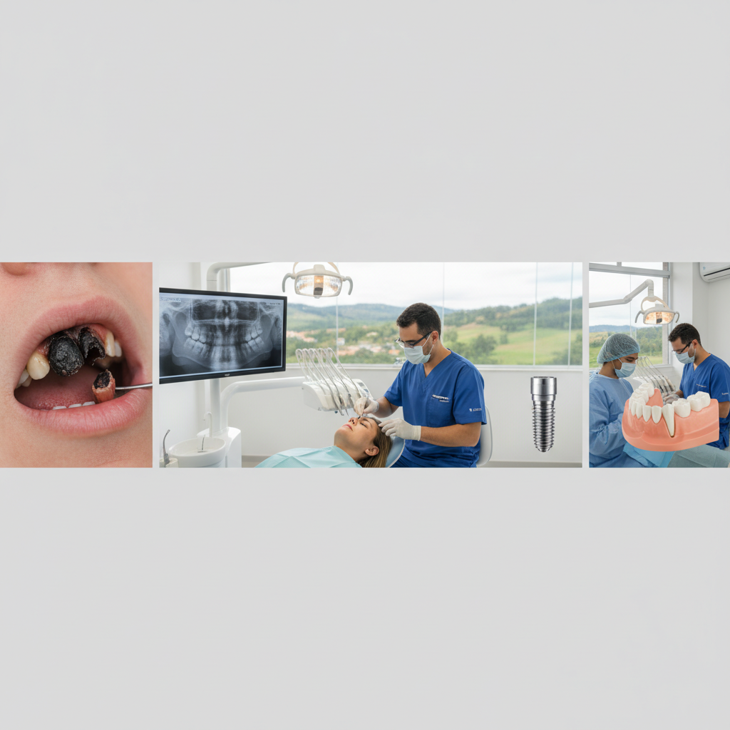 O Que Acontece se Não Tratar o Dente e Precisar de Implante em Timbó SC