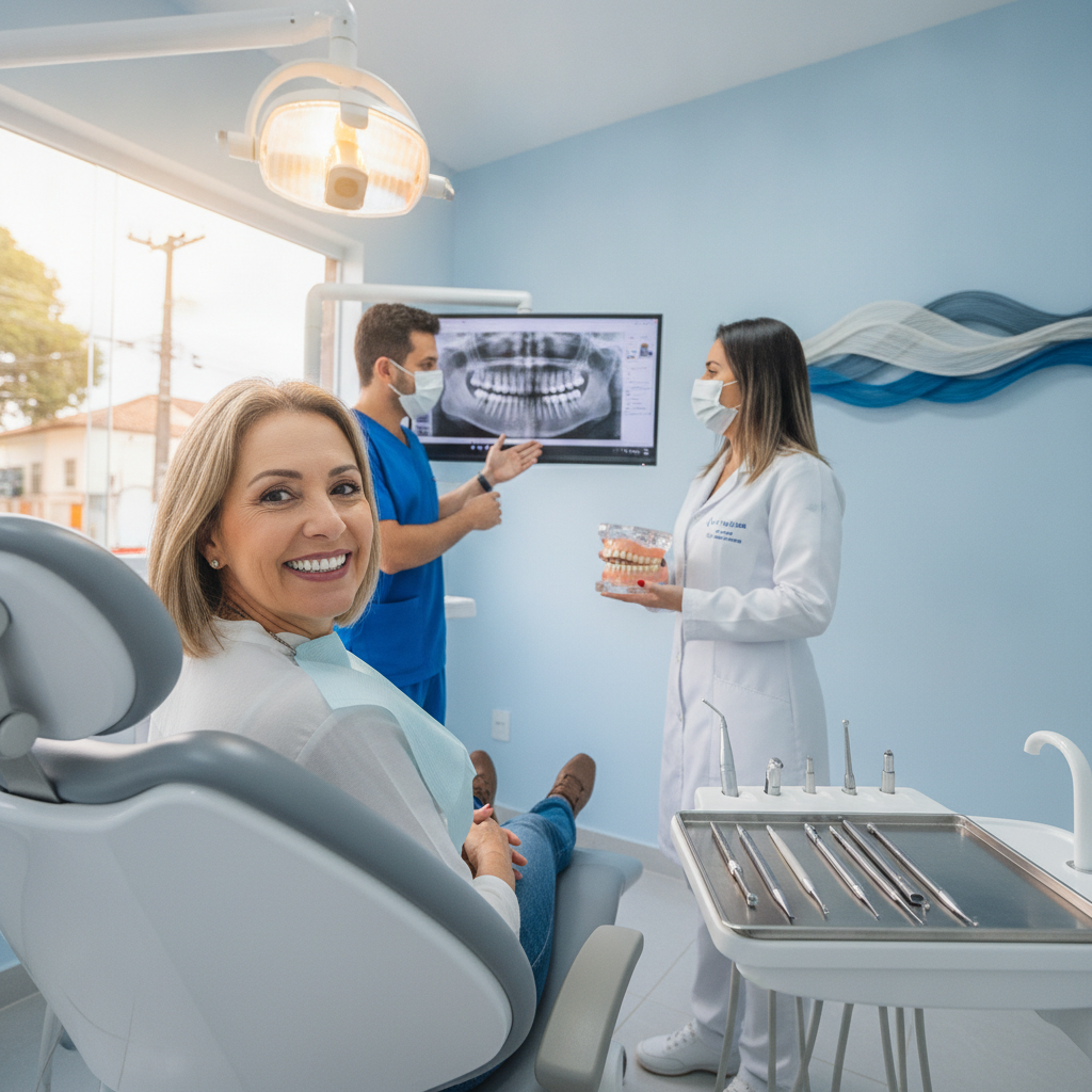 Quantos Implantes Dentários Preciso para Repor Todos os Dentes em Timbó?